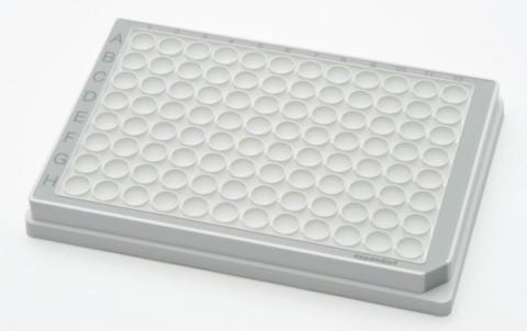 Microplate96/U-PP white/grey PCR 80pl.