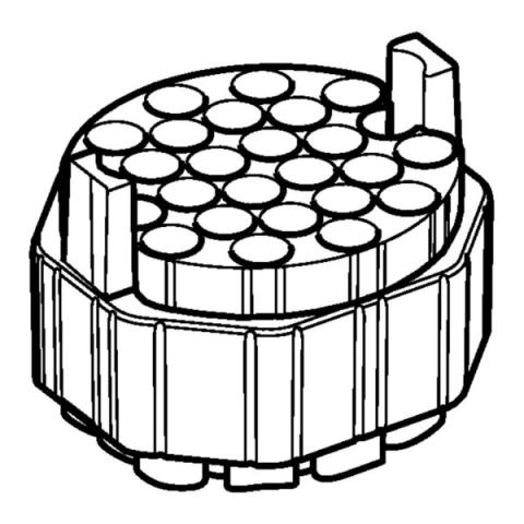 Adapter 26x7,5-12mL for S-4xUniv, 2 pcs