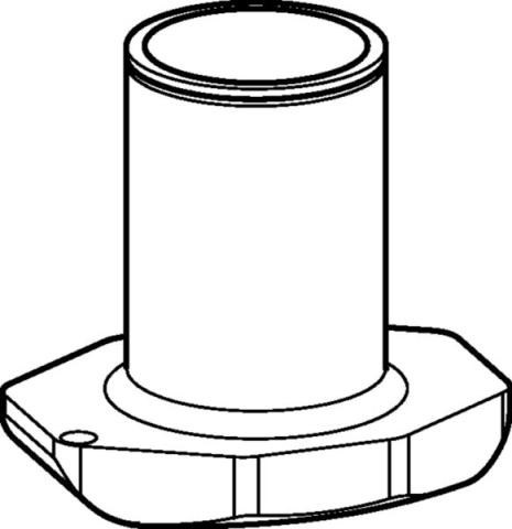 Adapter 250mL conical f.S-4xUniversal-L